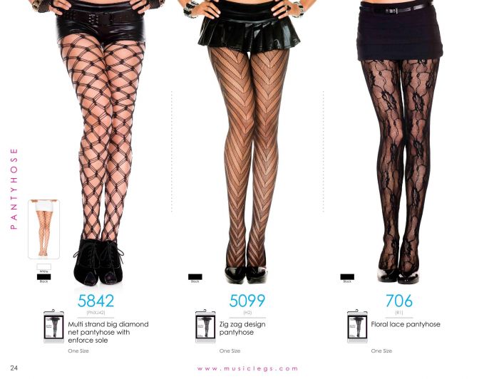 Music Legs Music Legs-hosiery Catalog 2019-24  Hosiery Catalog 2019 | Pantyhose Library